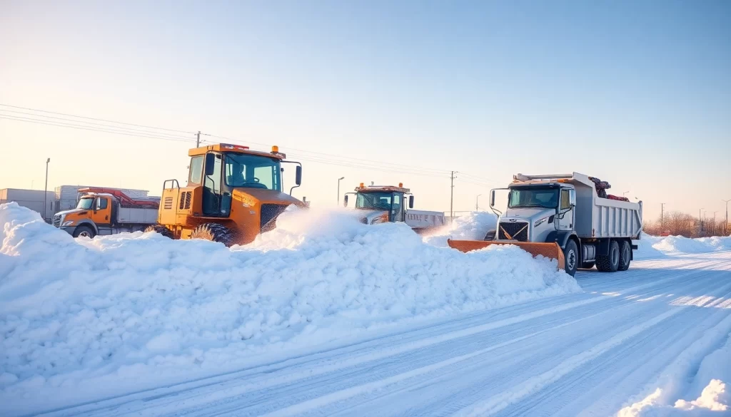 Commercial Snow Removal in Rosemount